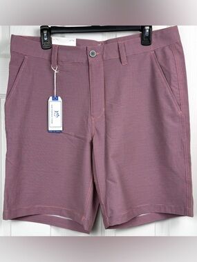 Southern Tide T3 Gulf Heather Stripe Shorts Men’s Size 34 Georgia Peach NWT